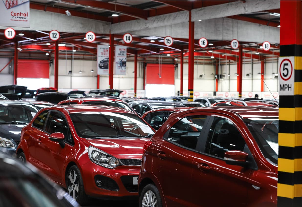 Central Car Auctions interior